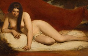 Reclining Nude by William Etty Oil Painting