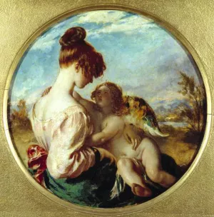 The Dangerous Playmate by William Etty - Oil Painting Reproduction