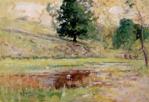 Autumn at Vernon by William Forsyth Oil Painting