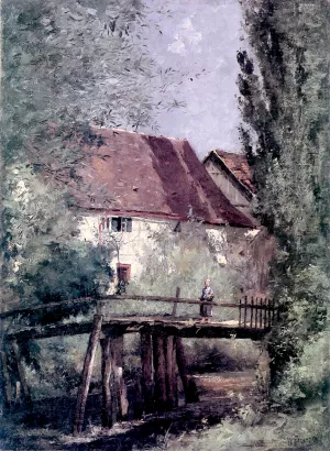 Canal, Burgau by William Forsyth Oil Painting