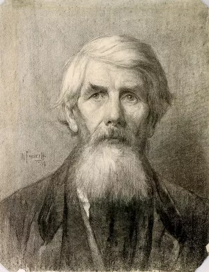 Elderly Man by William Forsyth Oil Painting
