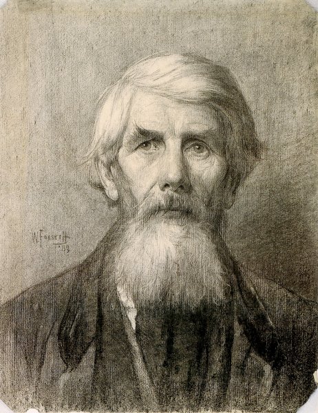 Main Product Photo of Elderly Man Painting by William Forsyth