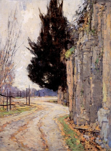 Main Product Photo of The Cliff Road Painting by William Forsyth