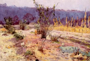 The Garden, Cedar Farm by William Forsyth - Oil Painting Reproduction