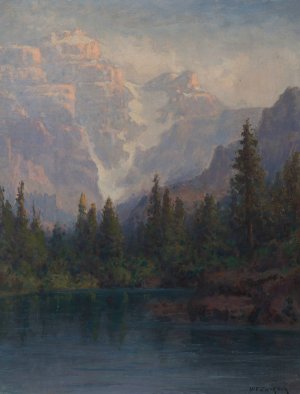 Lake Louise by William Franklin Jackson Oil Painting