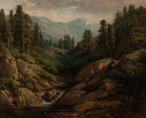 Soda Springs by William Franklin Jackson Oil Painting