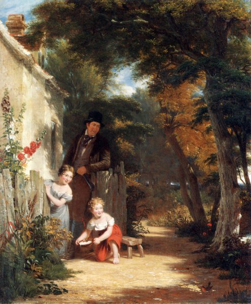 Main Product Photo of The Robin Painting by William Frederick Witherington