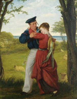 The Sailor's Farewell by William Gale Oil Painting