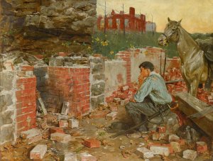 Return Home by William Gilbert Gaul Oil Painting