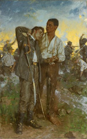 To the End by William Gilbert Gaul Oil Painting