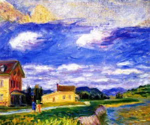 Baie St. Paul, Quebec No. 2 by William Glackens - Oil Painting Reproduction