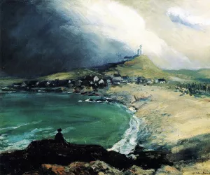 Cap Noir - Saint Pierre by William Glackens - Oil Painting Reproduction