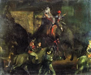 Circus Parade Oil painting by William Glackens