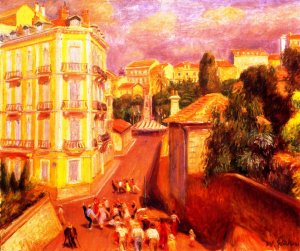 Fete du Suquet by William Glackens Oil Painting