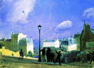 Flying Kites, Montmartre