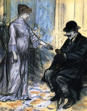 Graft by William Glackens - Oil Painting Reproduction