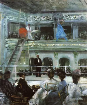 Hammerstein's Roof Garden by William Glackens - Oil Painting Reproduction