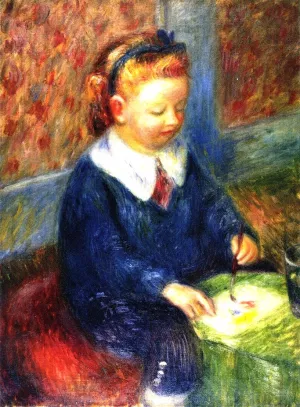 Lenna Painting by William Glackens - Oil Painting Reproduction