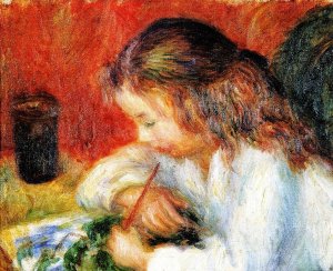 Lenna Painting by William Glackens Oil Painting