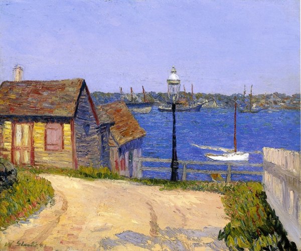 Main Product Photo of New Castle, New Hampshire Painting by William Glackens