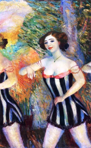 Pony Ballet by William Glackens Oil Painting