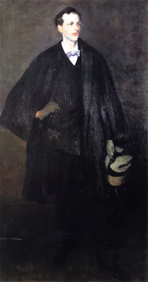 Portrait of Charles Fitzgerald Oil painting by William Glackens