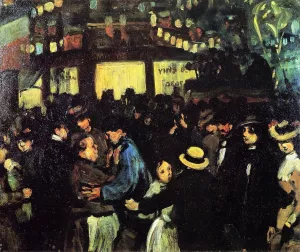 Quatorze Juillet painting by William Glackens