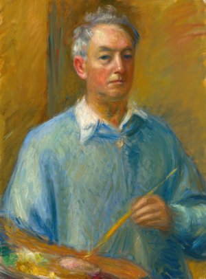 Self-Portrait by William Glackens Oil Painting