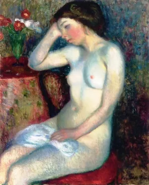 Sleeping Girl Oil painting by William Glackens