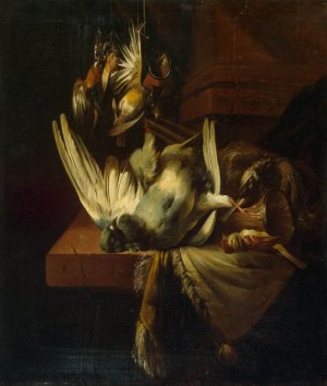Still-Life with Dead Game by William Gowe Ferguson Oil Painting