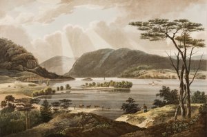 View from Fishkill Looking to West Point by William Guy Wall Oil Painting