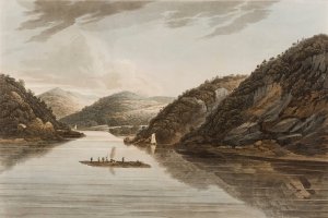 View near Fort Montgomery by William Guy Wall Oil Painting