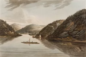 View near Fort Montgomery by William Guy Wall Oil Painting