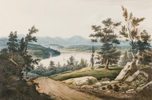 View Near Hudson by William Guy Wall Oil Painting