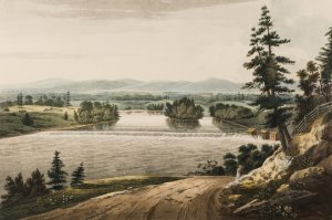 View near Sandy Hill by William Guy Wall Oil Painting