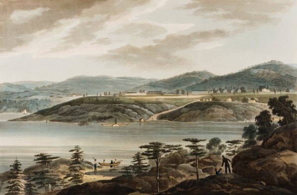 West Point  by William Guy Wall - Hand-Painted Oil Painting Reproduction
