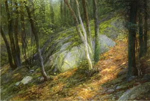 Nature's Pathway by William H. Lipincott - Oil Painting Reproduction