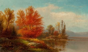 Autumn by William Hart Oil Painting