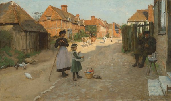Main Product Photo of Catch Painting by William Hatherell