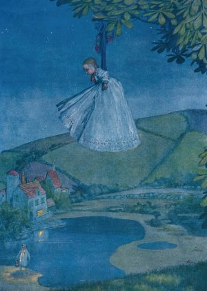 And left him to have his cry out by William Heath Robinson Oil Painting