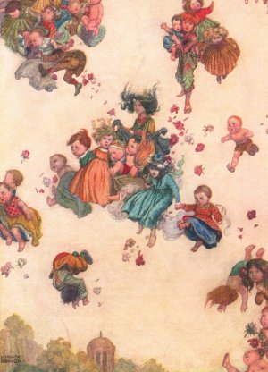 Frontispiece by William Heath Robinson Oil Painting