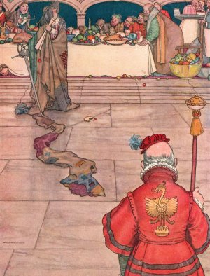 Reginald completely lost his temper by William Heath Robinson Oil Painting