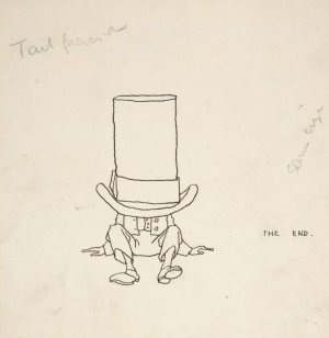Tailpiece, Topsy-Turvy Tales by William Heath Robinson Oil Painting