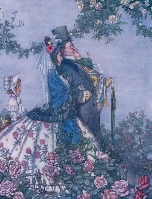 The respectable gentleman by William Heath Robinson Oil Painting