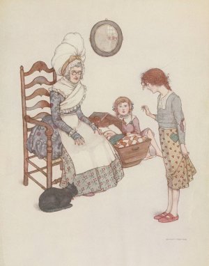 Then began the nightingale to sing by William Heath Robinson Oil Painting