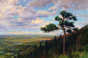 Blodgett Peak Oil painting by William Henry Bancroft