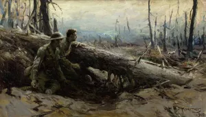 Here and There by William Henry Dethlef Koerner Oil Painting
