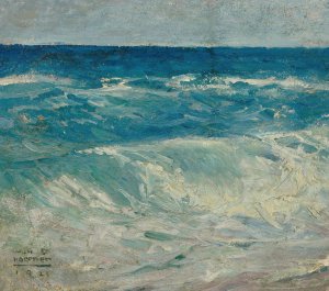 Seascape by William Henry Dethlef Koerner Oil Painting