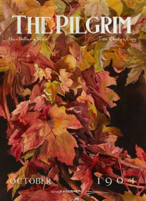 The Pilgrim, magazine cover by William Henry Dethlef Koerner Oil Painting