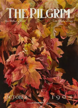 The Pilgrim, magazine cover by William Henry Dethlef Koerner Oil Painting